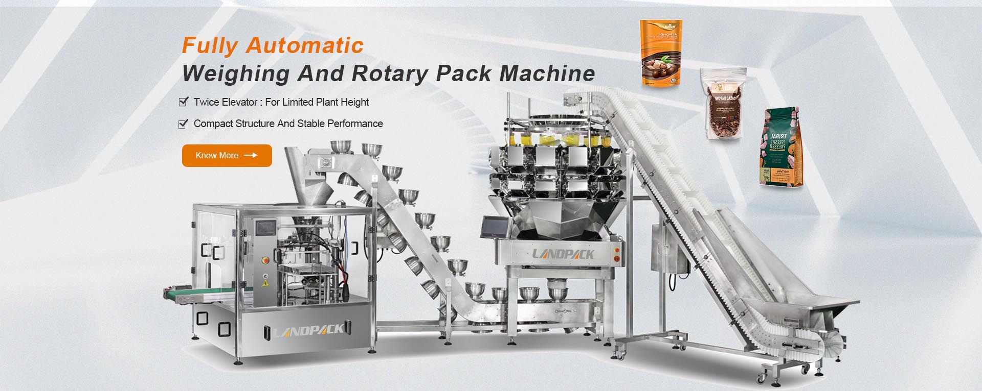 rotary pack machine