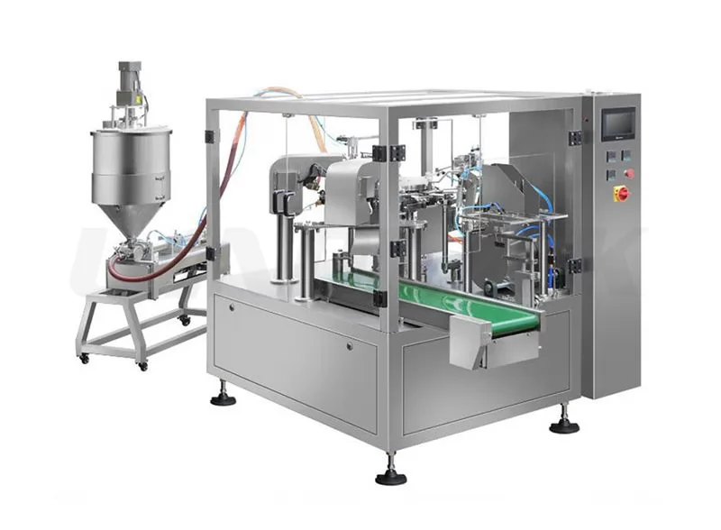 Automatic Liquid Premade Pouch Filling Packing Machine