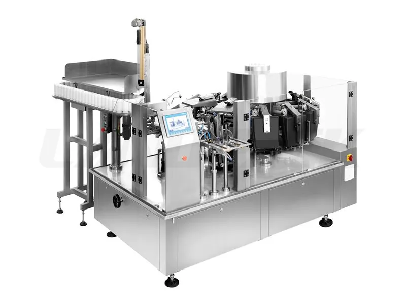 High Speed Vacuum Premade Pouch Packing Machine