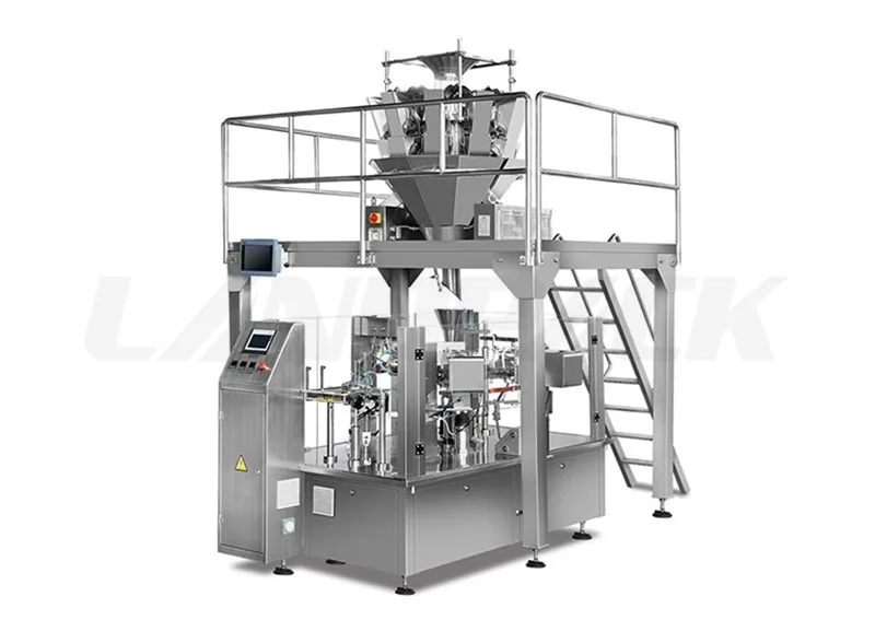 Automatic Grain Pre-made Stand up Pouch Filling Sealing Machine