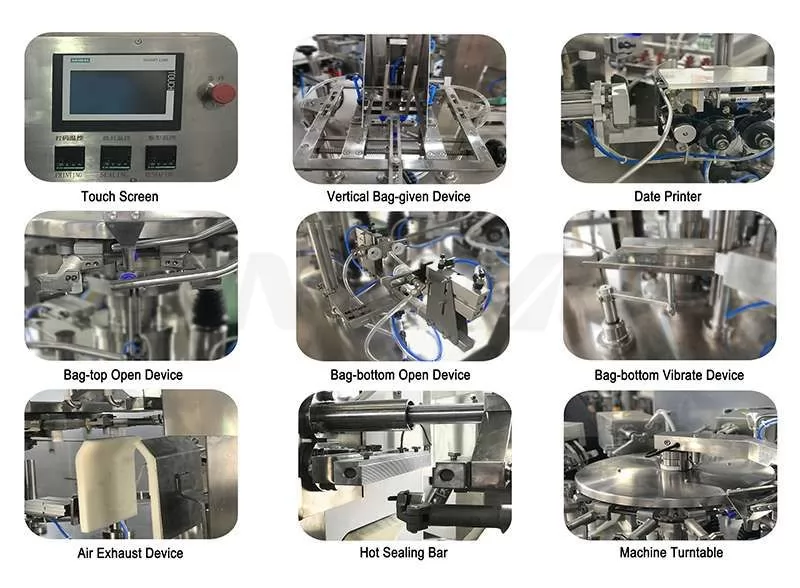 premade pouch filling machine