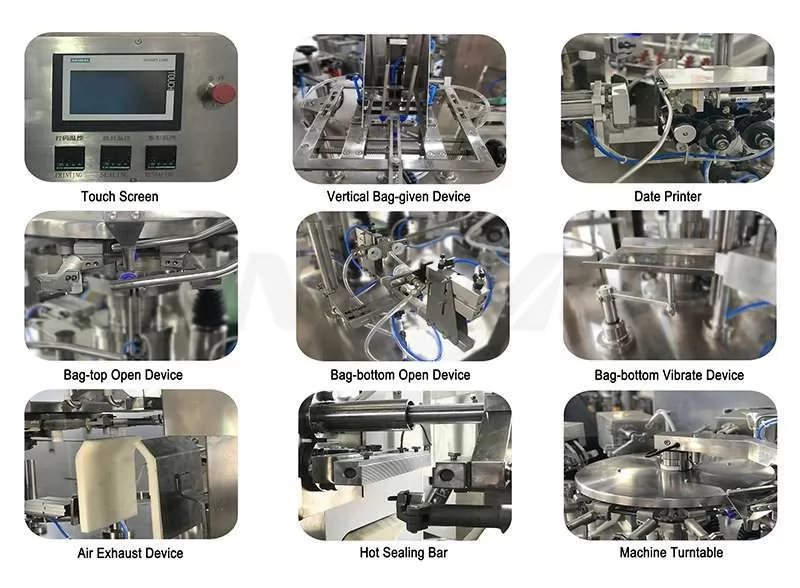 Multi-function Liquid Pouch Rotary Packing Machinery