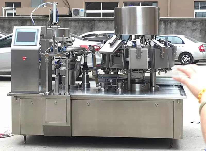 vacuum food premade pouch packing machine