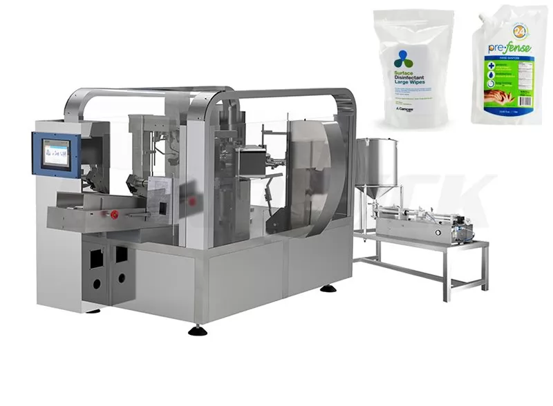 disinfectant filling machine