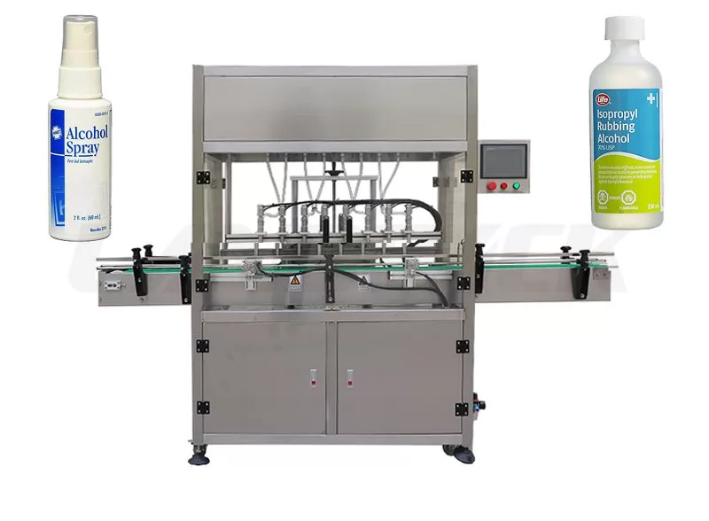 disinfectant filling machine