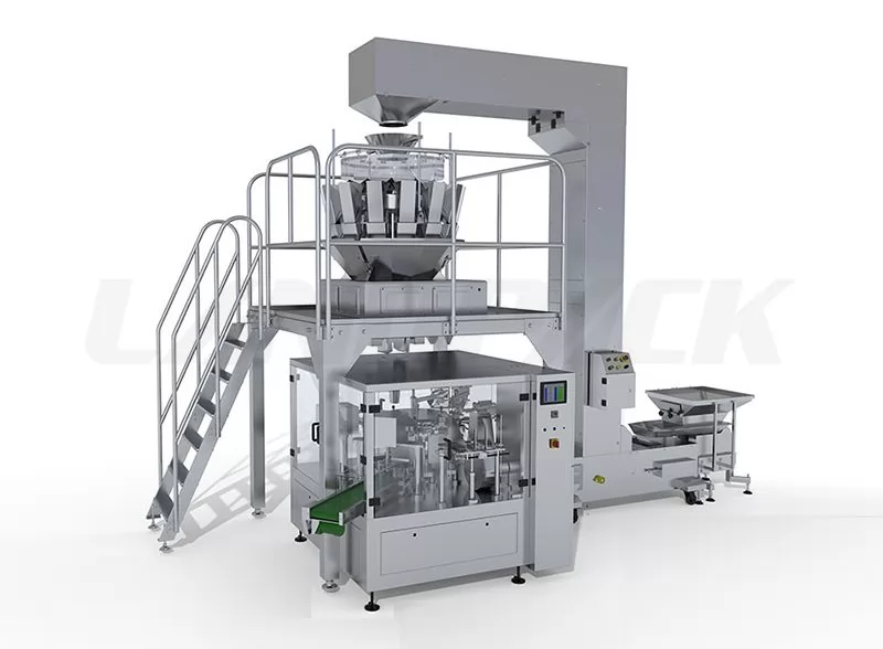 Landpack Granules Premade Pouch Fill And Seal Machine