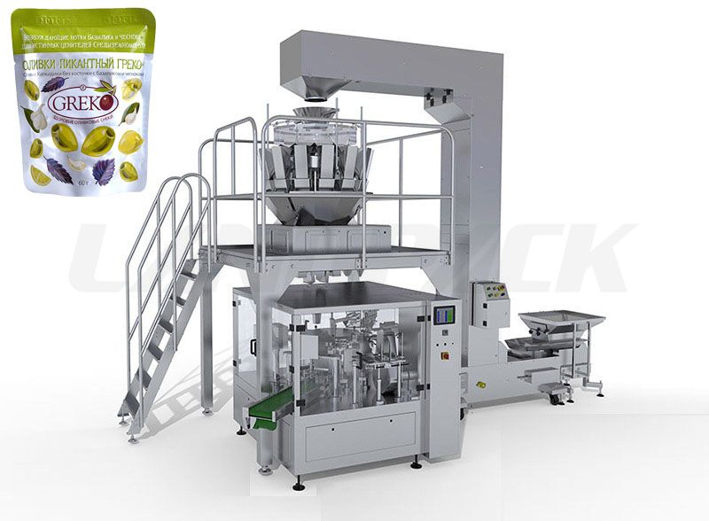 Automatic Vertical Nut Doypack Pouch Making Machine