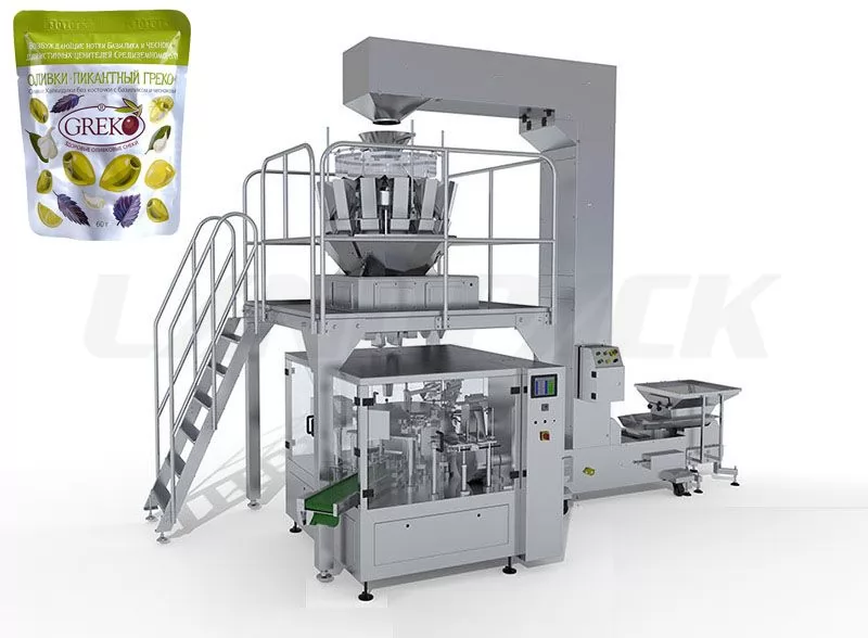 Automatic Nut Doypack Premade Pouch Packing Machine LD-8200A
