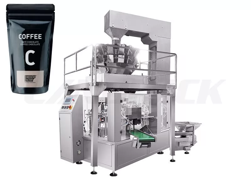Stand-Up Pouch Rotary Packing Machine For Coffee Bean