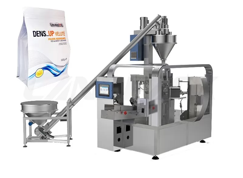 Rotary Protein Powder Premade Bag Packing Machine