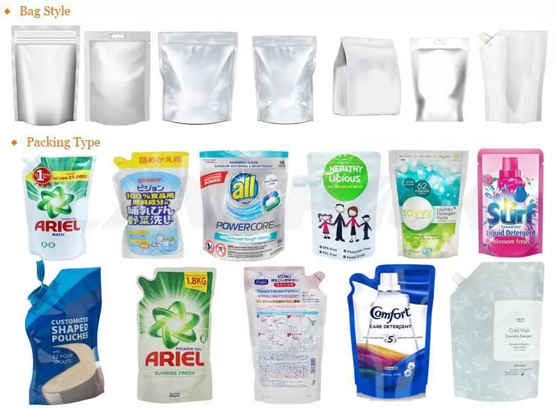 Laundry Detergent Doypack Machine