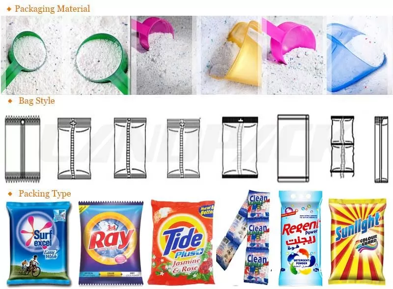 detergent powder packing machine