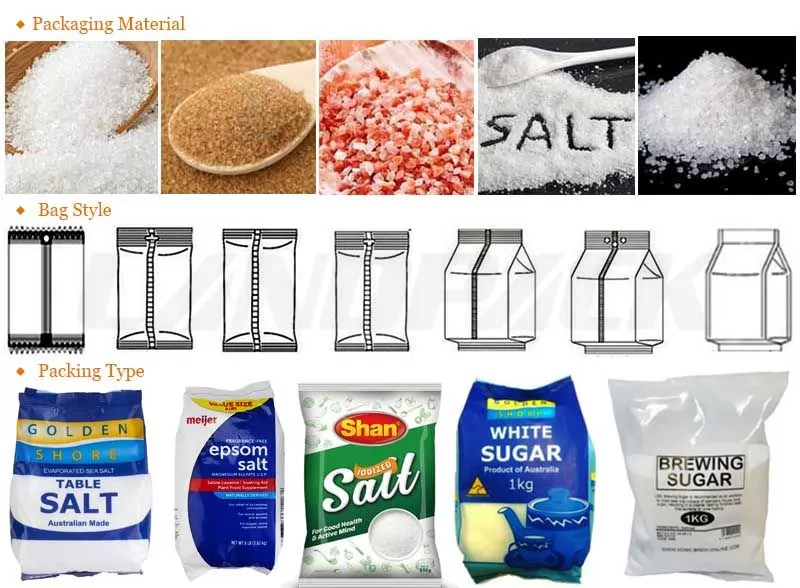 automatic salt packing machine