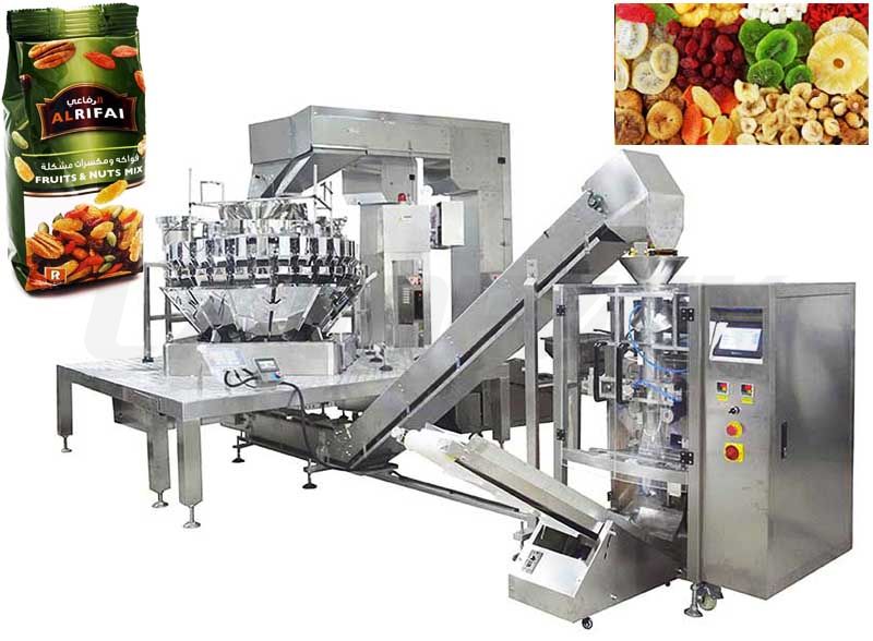 Automatic Mixed Dried Fruit Weighing And Packaging Machine