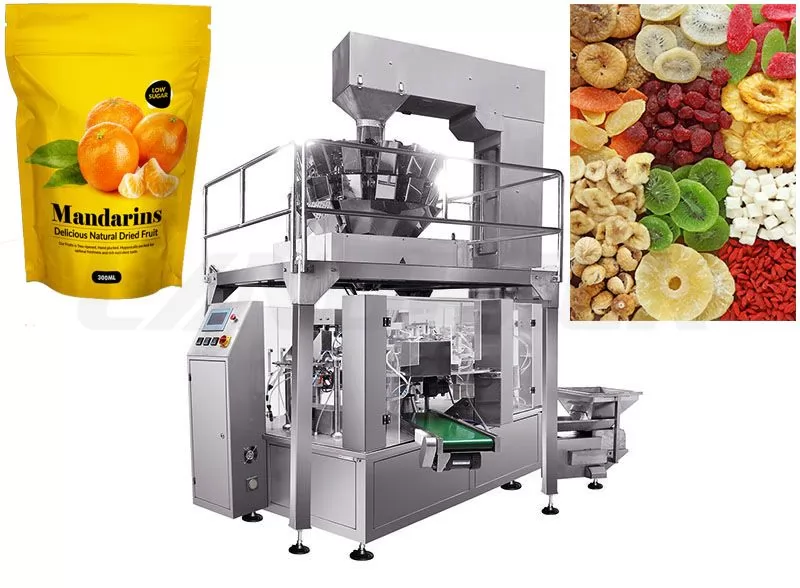 Modern Fully Automatic Stand Pouch Packing Machine For Dried Fruit