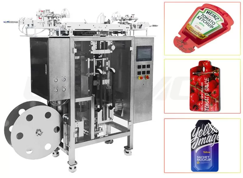 Automatic Multilane Irregular Shape Sachet Sauce/ Jam/ Ketchup Packing Machine