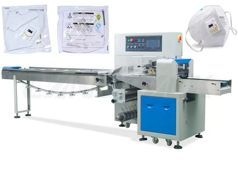 flow pack wrapping machine