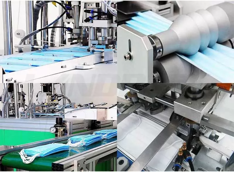 High Speed Automatic Face Masк Making Machine