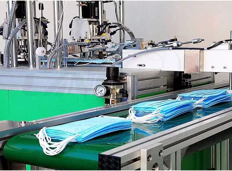 High Speed Automatic Face Masк Making Machine