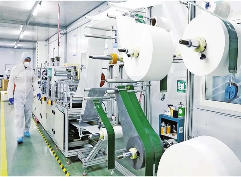 High Speed Automatic Face Masк Making Machine
