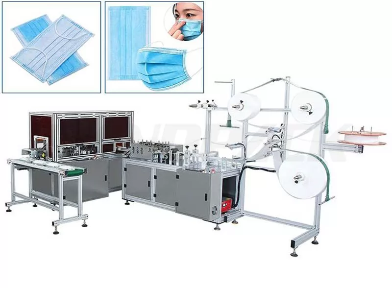 Ultra-High Speed Full Servo Surgical Face Masк Making Machine