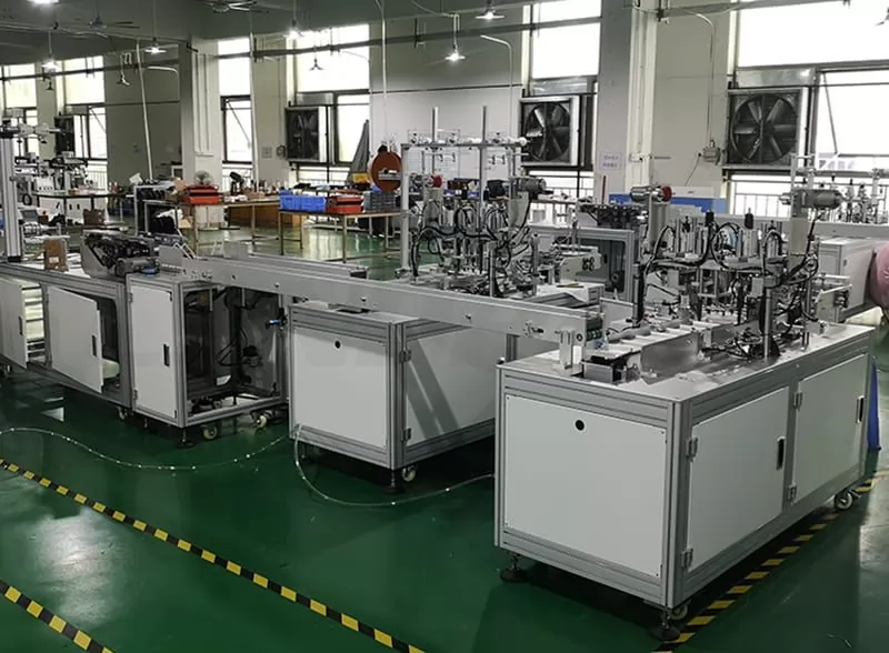 Full Automatic Masк Making Machine PLC Control