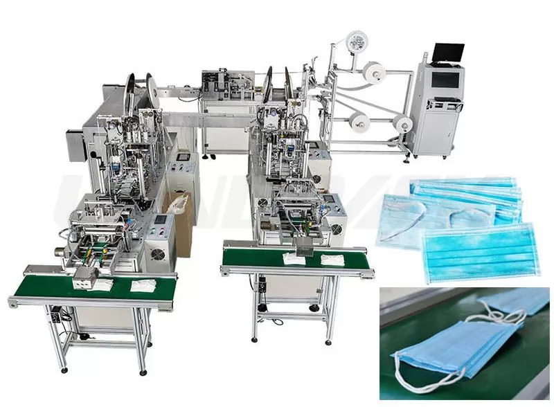 Easy-learning Simple Operation Disposable Face Masк Making Machine