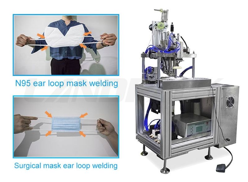 Surgical Masк and N 95 Masк Ear Loop Welding Machine