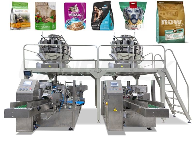 High Speed Granules Stand Up Pouch Packing Machine