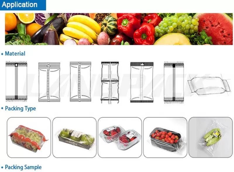 vegetable packaging machine