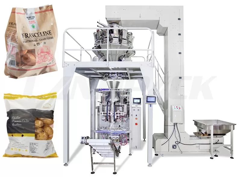 Full Automatic Potato Multihead Weigher Packing Machine