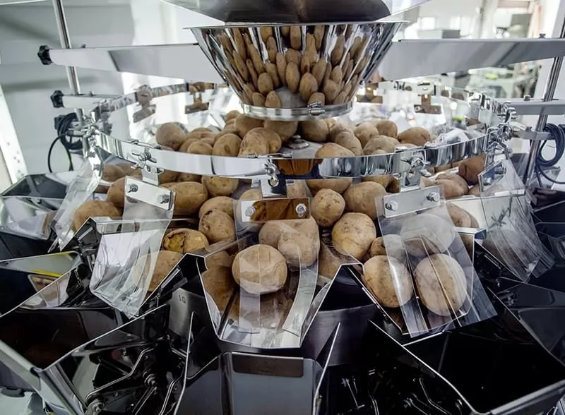 potato packaging machine