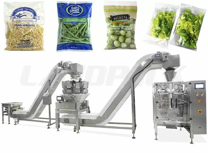 Full Automatic Vegetable Weighing and Packing Machine