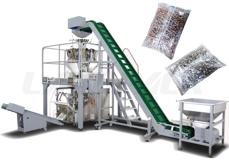 Automatic Fastener Weighing And Pouch Packaging Machine.