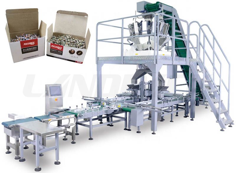 Automatic Cartonning Packing System To Pack Hardware/ Fastener
