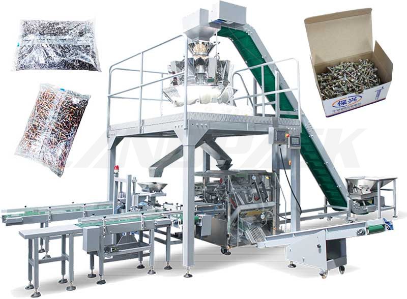 Multifunctional Boxing And Bagging Packaging Machine For Fastener And Hardware