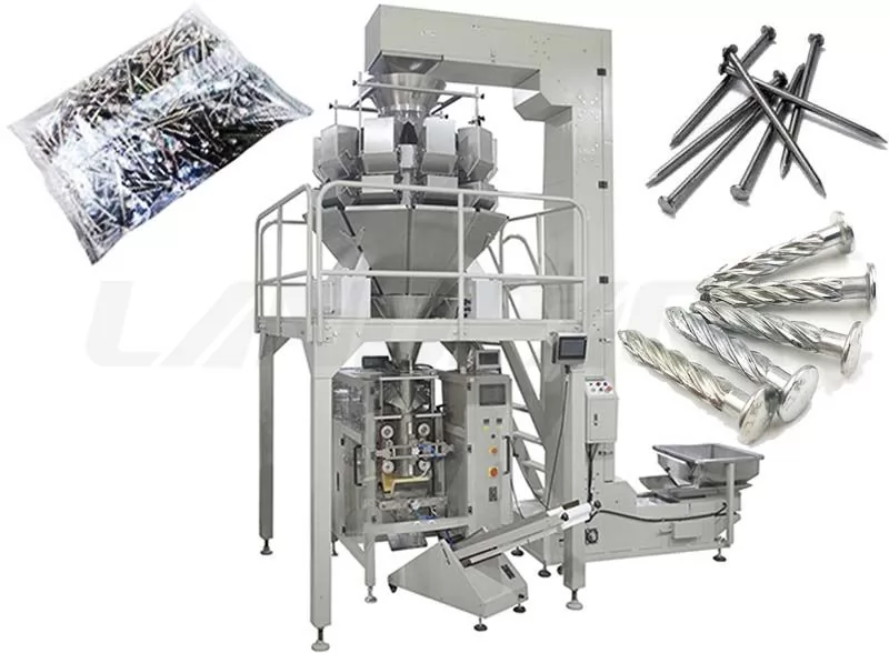 Automatic Hardware/ Fastener/ Nail Packing Machine With Multihead Weigher