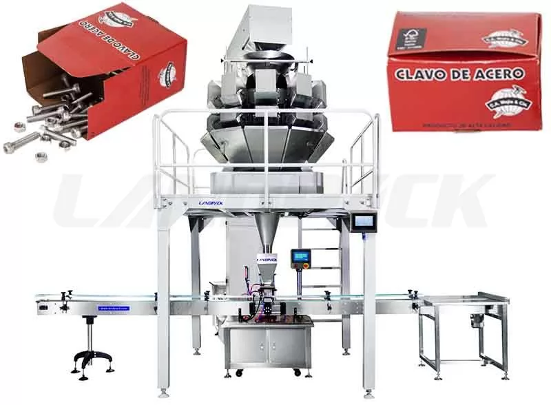 Automatic Nail/ Screw Cartoning Weighing Packaging Machine