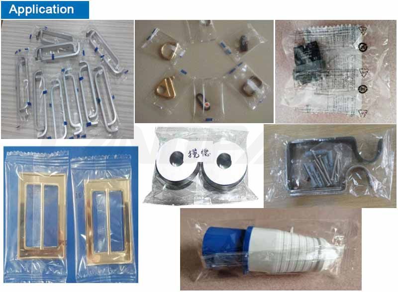 Horizontal Metal Parts Flow Wrap Packing Machine