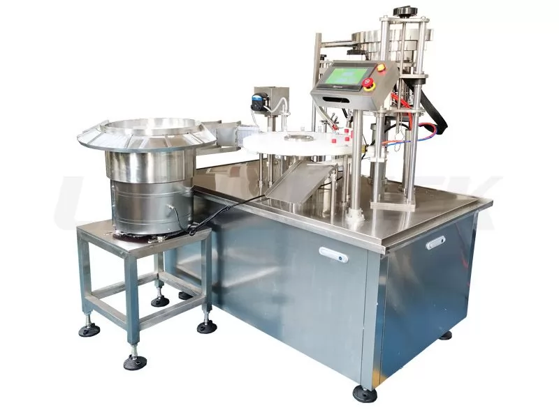 liquid filling and capping machine