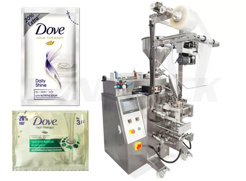 Automatic 4 Sides Seal Shampoo Sachet Packing Machine