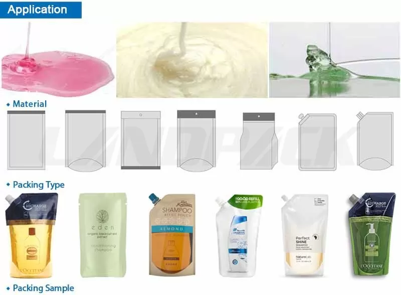 shampoo pouch packing machine price