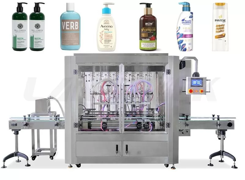 Automatic Servo Motor Liquid/ Shampoo Bottle Filling Machine