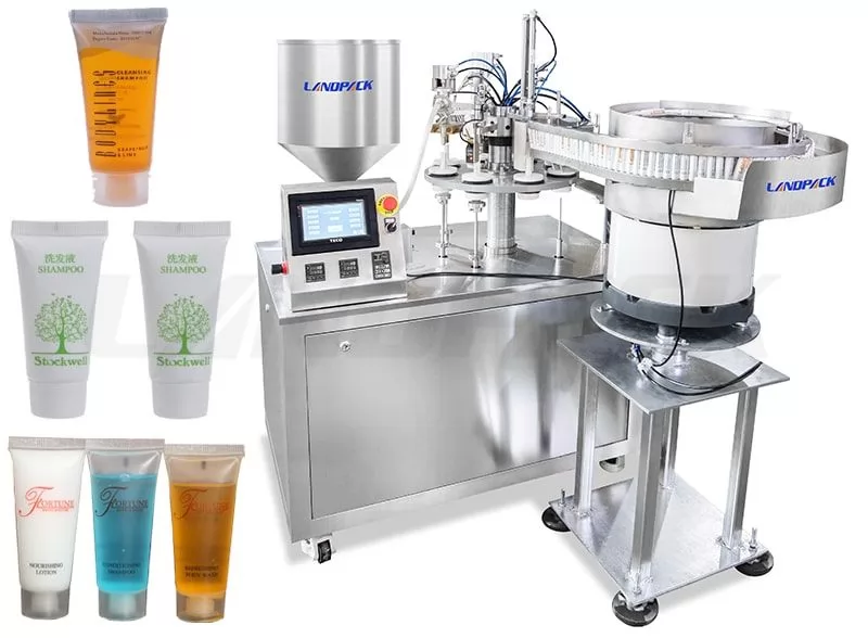 Automatic Shampoo Tube Filling And Sealing Machine