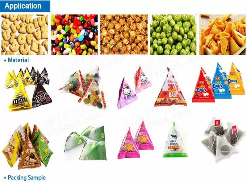 triangle bag packing machine