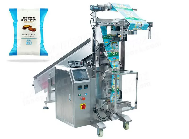 Semi-Automatic Packing Machine With Chain-type Batchers for Nuts, Peanut, Beans etc