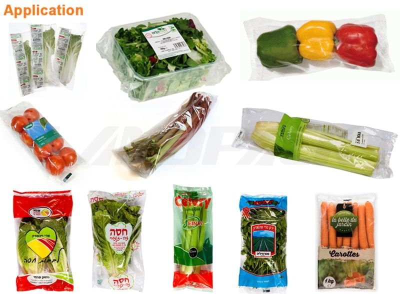 Automatic Fruit Vegetable Labeling And Packaging Machine With Print