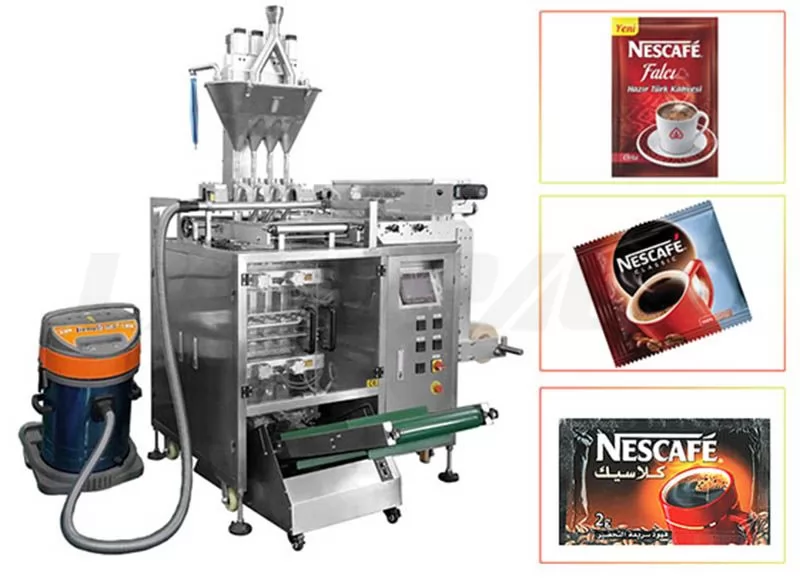 Full Automatic Coffee Powder Sachet Multi Lane Packing Machine