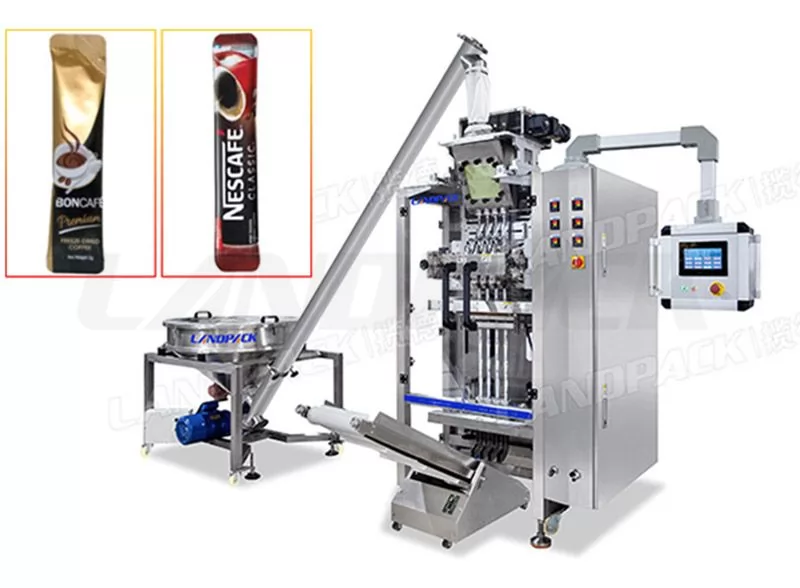 Automatic Multilane Packaging Machine for Coffee Powder