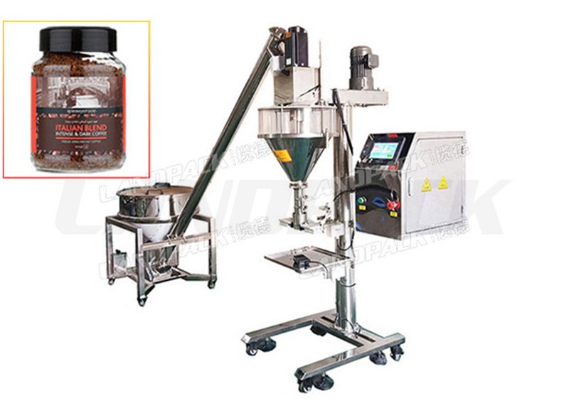 Semi-Automatic Screw Quantitative Filling Machine for Powder